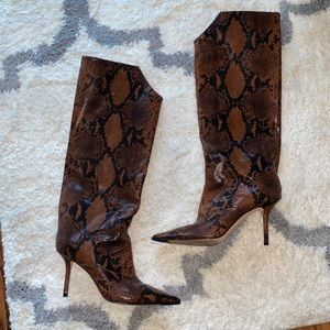 Jimmy Choo Boots Snakeskin